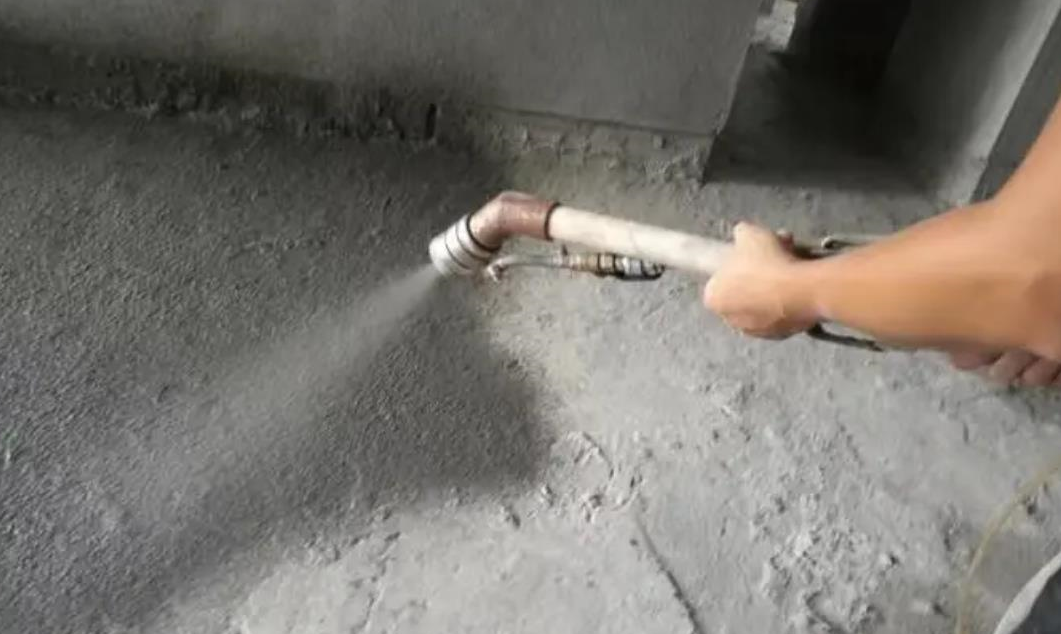 無(wú)機(jī)纖維噴涂棉施工案例