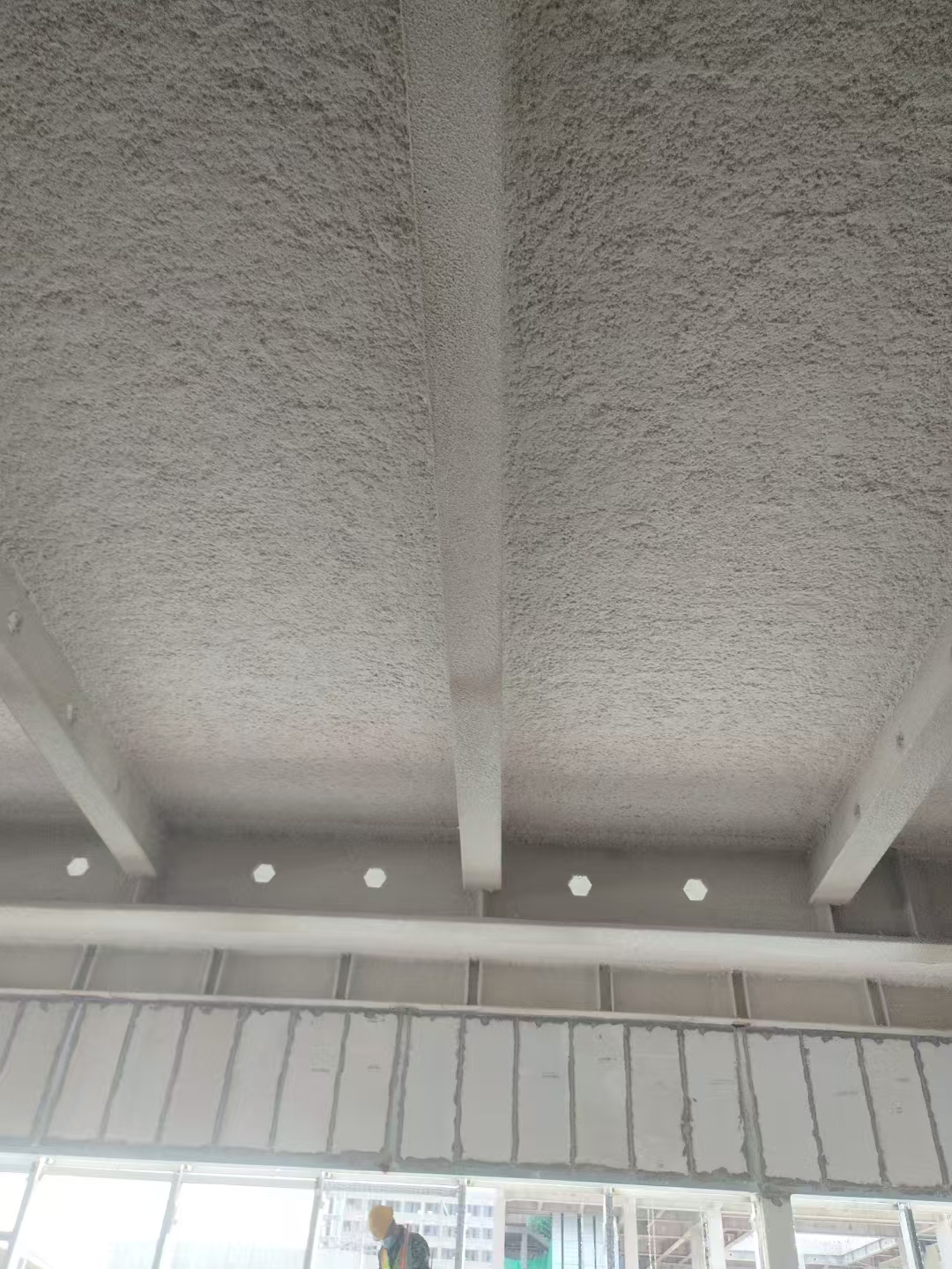 北京市清華大學(xué)通州金融發(fā)展與人才培養(yǎng)基地（噴涂棉施工）