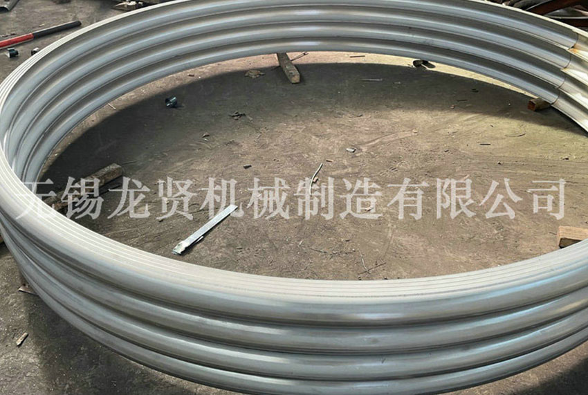 半圓管沖壓后有什么作用？